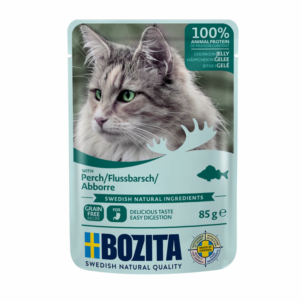 BOZITA karma dla kota w galarecie z okoniem 85g